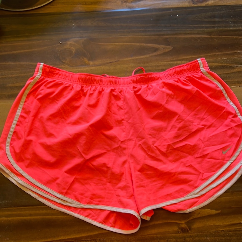 PLUS SIZE NIKE DRI FIT TIEMPO SHORTS - HOT PINK - 3X